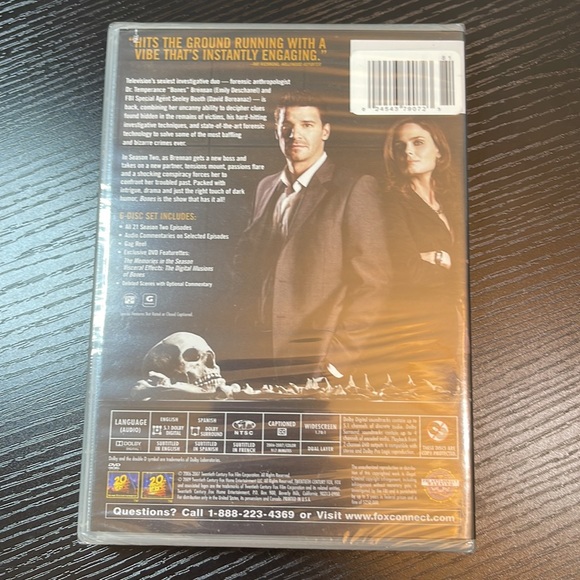 Bones Season 2 DVD - Picture 3 of 3